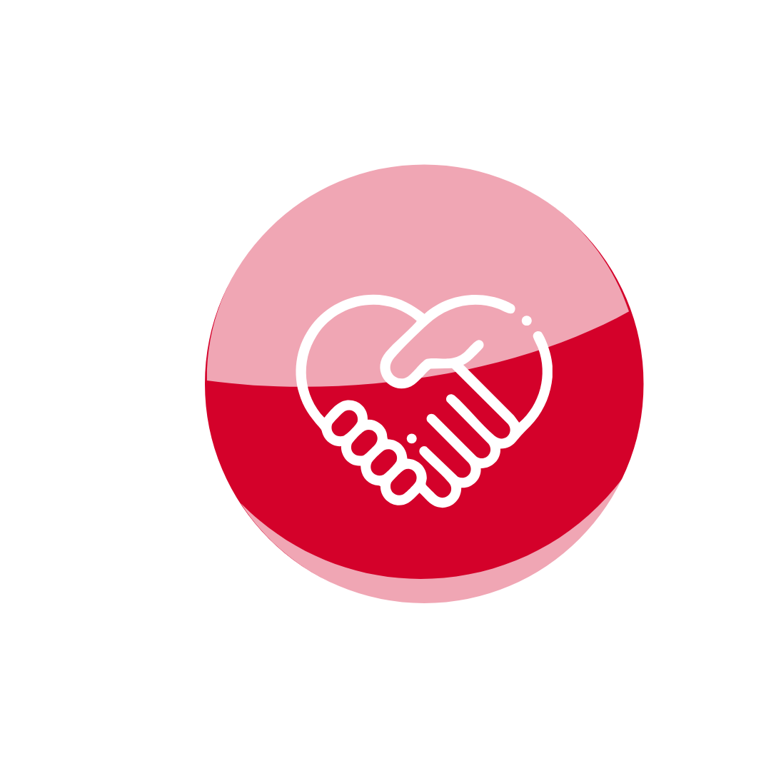 Accept and respect each other’s points of view, personalities, qualifications and achievements; on a personal and a professional level.